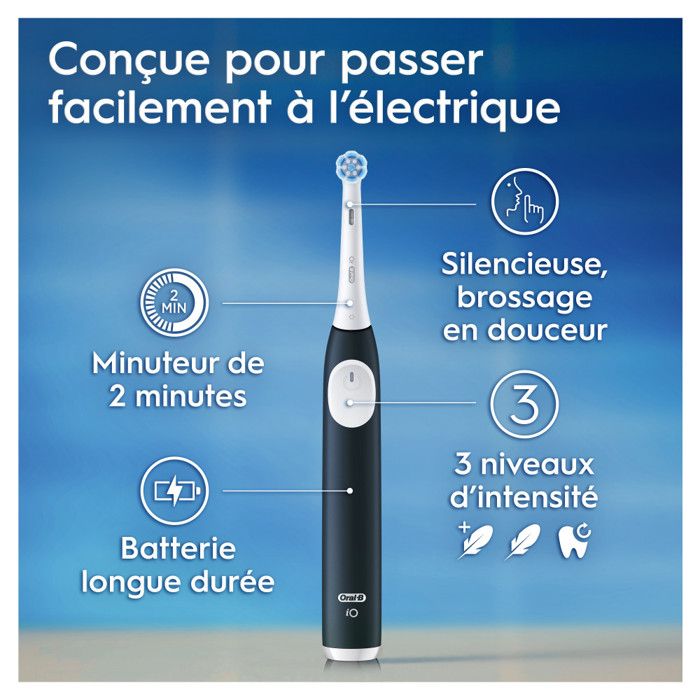 Electric Toothbrush - ORAL B - iO2 Series - Forest Green + Travel Case