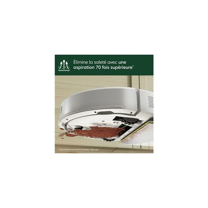 Irobot ROOMBA 105 COMBO ROBOT robot vacuum cleaner + Autoempty dock White