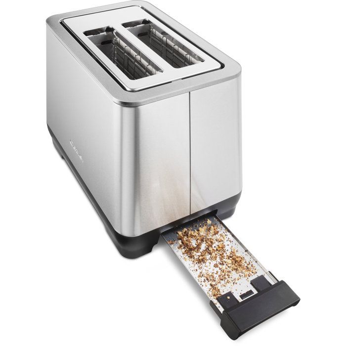 CATLER TS 4013 2-slot toaster - Bagel function - Defrost - Reheat - Brushed stainless steel finish that resists fingerprints