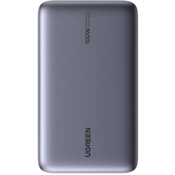 Portable Charger - UGREEN - 20,000 mAh - 100W - Version 2 - Gray