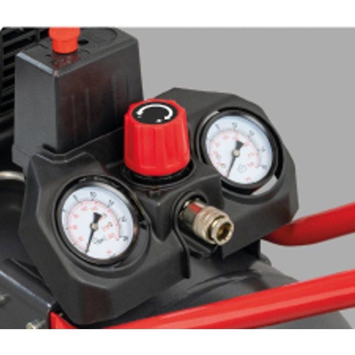 Compressor - Horizontal - Facom - Quiet induction motor - 24 L - 2.5 HP - 10 bars - Quiet