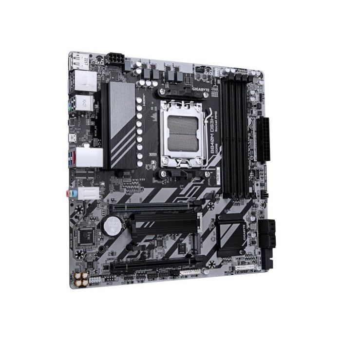 Carte mère - GIGABYTE - B840M DS3H - Format Micro-ATX - Chipset AMD B840 - DDR5 & PCIe 5.0