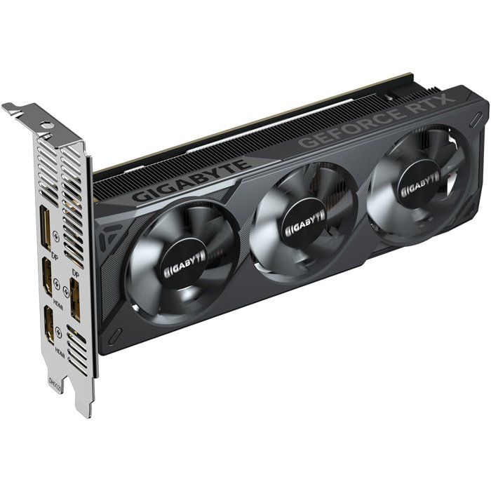 Graphics Card - GIGABYTE - RTX 5050 OC-8GL - 8 GB GDDR6 - Low Profile - Silent Cooling