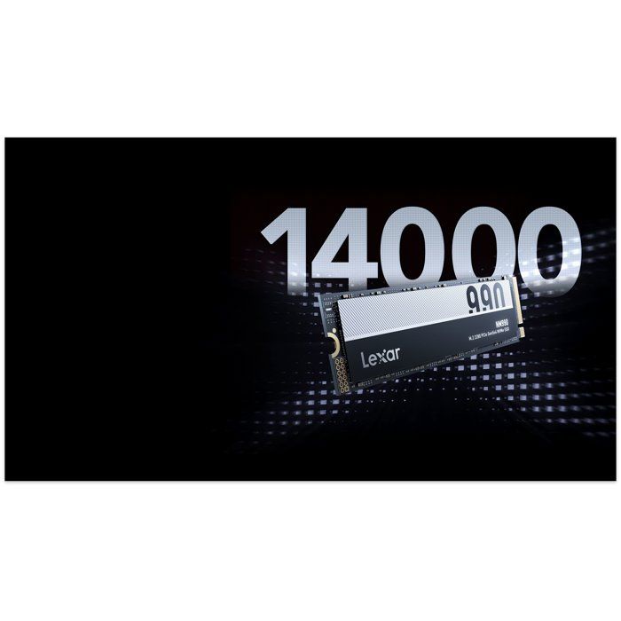 LEXAR - NM990 - Disque dur SSD - 1 To - M.2 2280 PCIe Gen 5x4