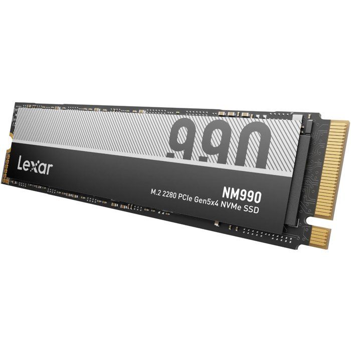 LEXAR - NM990 - Disque dur SSD - 1 To - M.2 2280 PCIe Gen 5x4