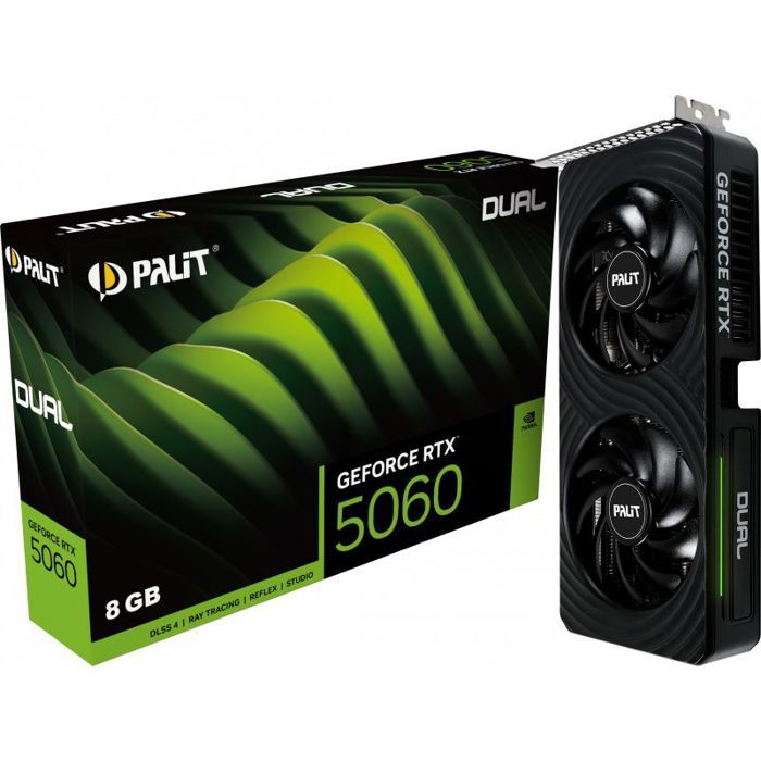 PALIT - Graphics Card - GeForce RTX 5060 - Dual - 8 GB