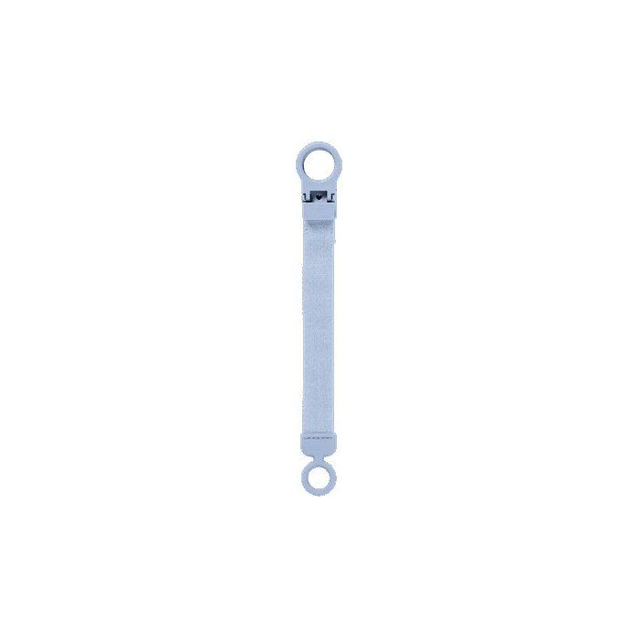 Pacifier Clip - BIBS - Clip Loop - Dusty Blue