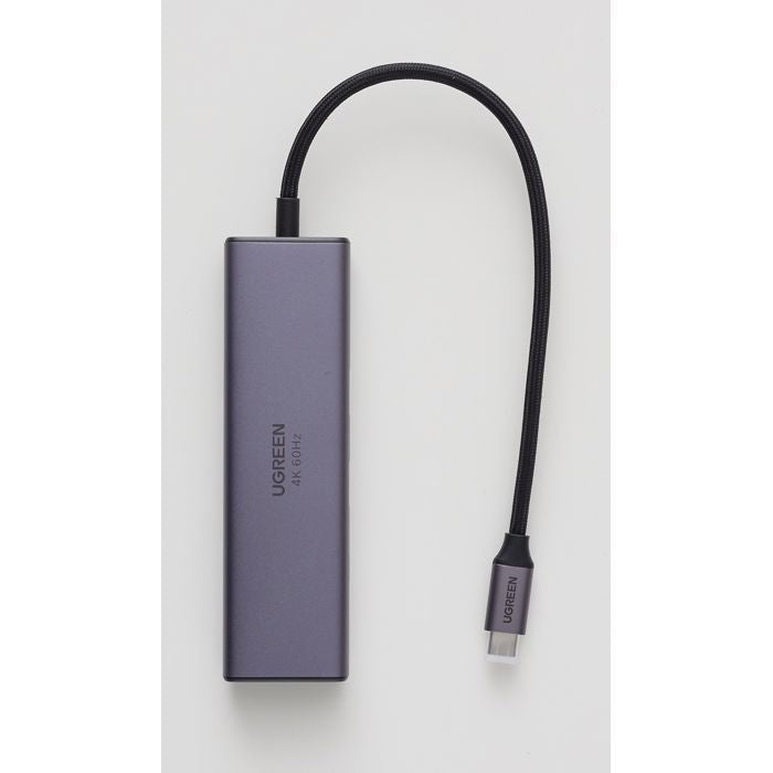 Hub USB-C 6 en 1 - UGREEN - Gris