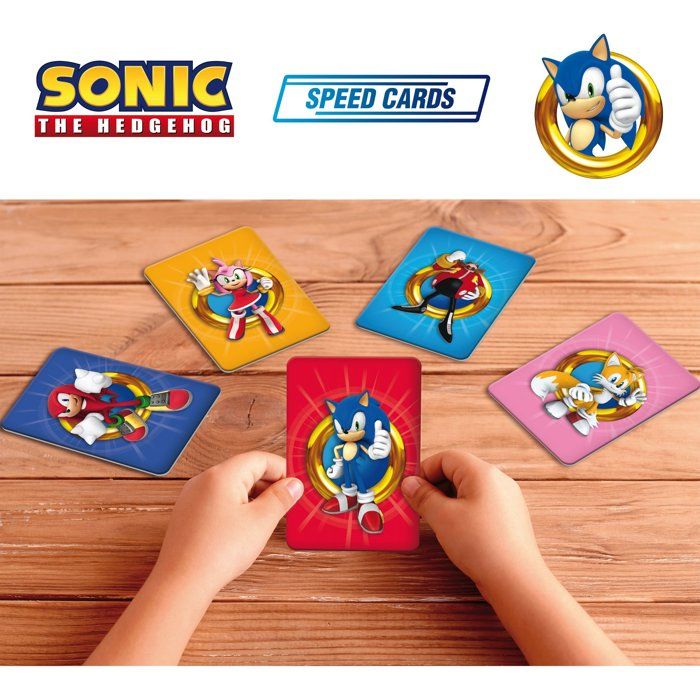 Sonic Speed Card Game - Card Game - LISCIANI - Speed - Sonic Universe