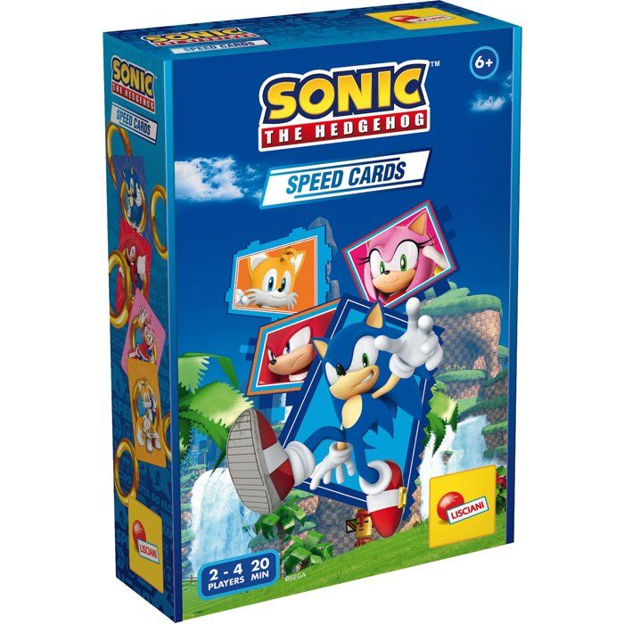 Sonic Speed Card Game - Card Game - LISCIANI - Speed - Sonic Universe