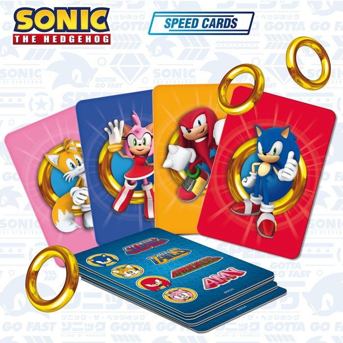 Sonic Speed Card Game - Card Game - LISCIANI - Speed - Sonic Universe
