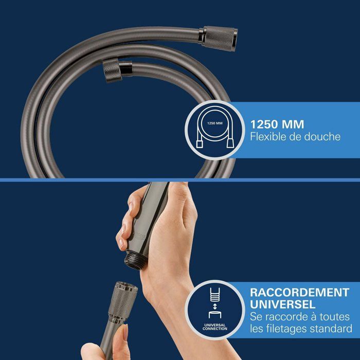 Shower Hose - GROHE - Silverflex TwistStop