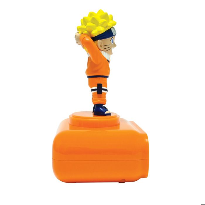 LEXIBOOK - Naruto Alarm Clock and Night Light with Sound Effects