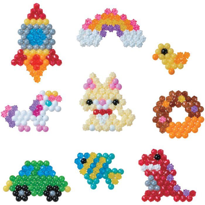 Creative Kit - AQUABEADS - Discovery - 500 Beads - Water-Activated Beads - Flip Tray