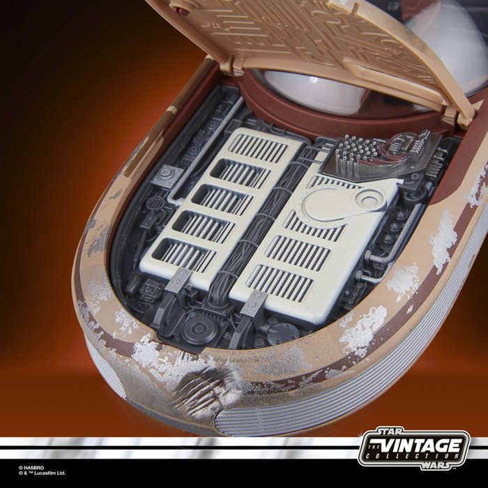Luke Skywalker's Star Wars Landspeeder, 9.5 cm action figure and collectible vehicle, The Vintage Collection Star Wars: A New