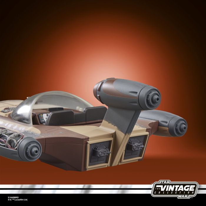 Luke Skywalker's Star Wars Landspeeder, 9.5 cm action figure and collectible vehicle, The Vintage Collection Star Wars: A New