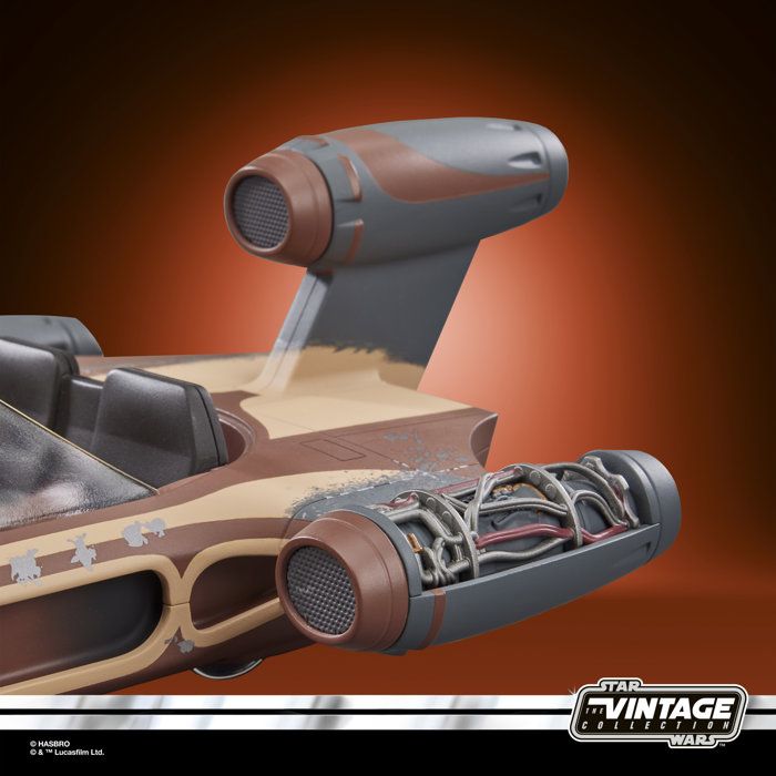 Luke Skywalker's Star Wars Landspeeder, 9.5 cm action figure and collectible vehicle, The Vintage Collection Star Wars: A New