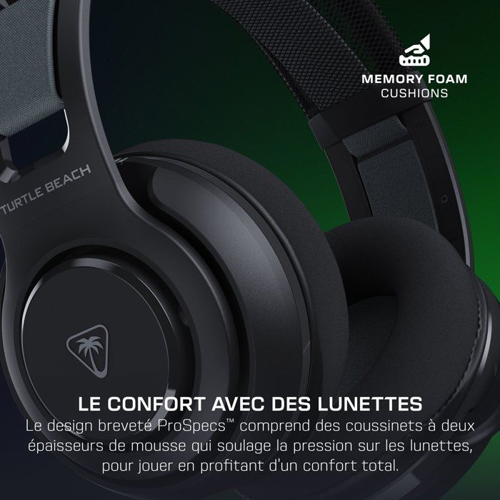 Wired, Multi-Platform Gaming Headset - TURTLE BEACH - Atlas 200 - 50 mm Nanoclear Speakers - Fold-Down Microphone