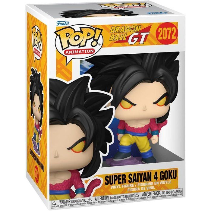 Figurine Funko Pop! - Dragon Ball GT Goku Super Saiyan 4 - Vinyle