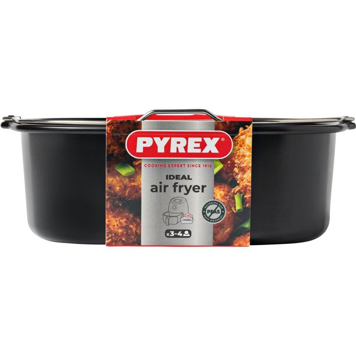 Square Dish with Handle - PYREX - Glide 22x21 cm - nonstick - air fryer - PFAS-free