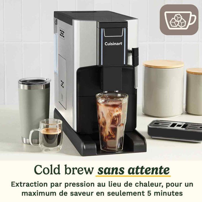 Machine a expresso entierement automatique - CUISINART - EME - EM550E - Noir