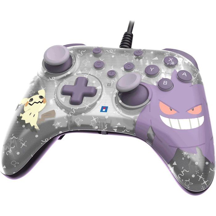 Manette de jeu - Nintendo Switch et Switch 2 - Pokémon - Filaire - Horipad Turbo - Boutons arriere programmables - Hori