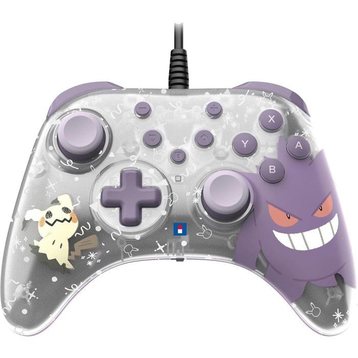 Manette de jeu - Nintendo Switch et Switch 2 - Pokémon - Filaire - Horipad Turbo - Boutons arriere programmables - Hori