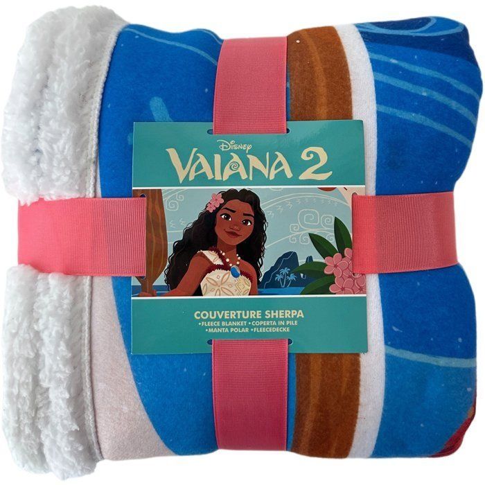 Sherpa Blanket - DISNEY MOANA - 100 x 150 cm