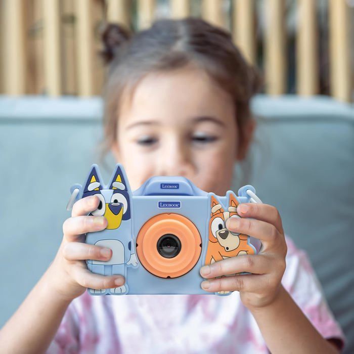 LEXIBOOK - Bluey-Protected Kids' Camera