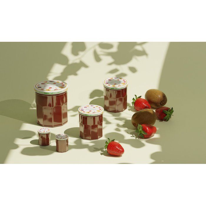 Jam Jars - LE PRATIQUE - 7367 - 385 ml - Ø82 mm - Pack of 6