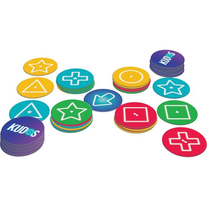 Kudos - Board Game - JUMBO - 3 to 6 players - Ages 8 and up