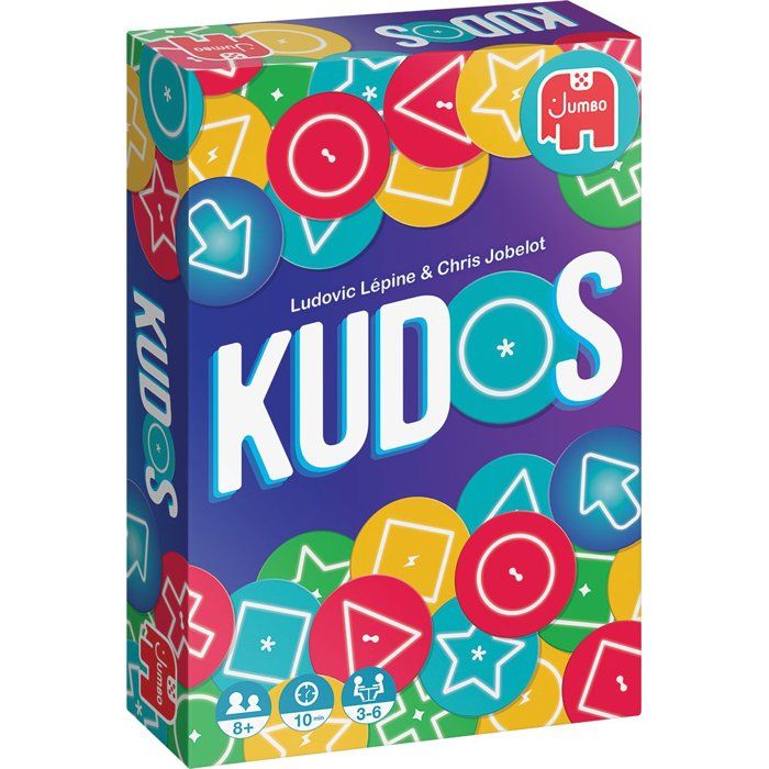 Kudos - Board Game - JUMBO - 3 to 6 players - Ages 8 and up