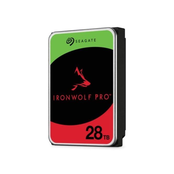 Seagate IronWolf Pro ST28000NT000 28TB HDD 7200 rpm SATA III NAS CMR Hard Drive