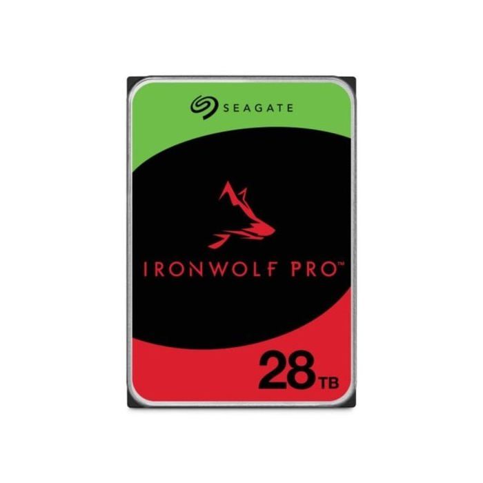 Seagate IronWolf Pro ST28000NT000 28TB HDD 7200 rpm SATA III NAS CMR Hard Drive