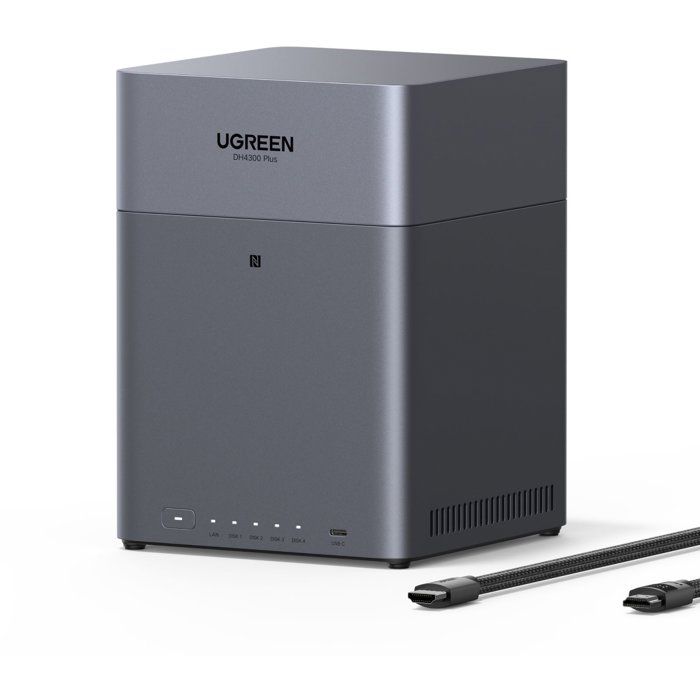 Serveur NAS - UGREEN - DH4300 Plus - 4 baies - 8 Go