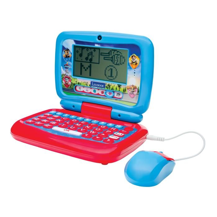 Educational Computer - Paw Patrol - 100 Activities - French/English - Realistic Keyboard