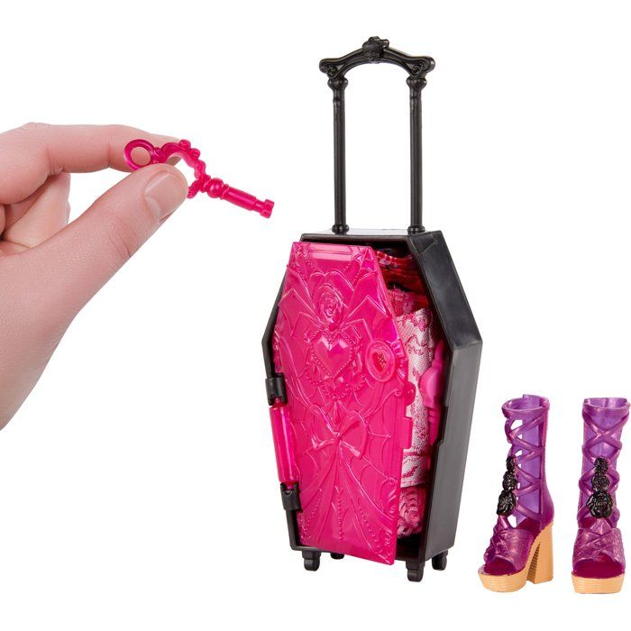 Coffret poupée - MONSTER HIGH MATTEL - Draculaura JDR50 - 19 surprises - Accessoires