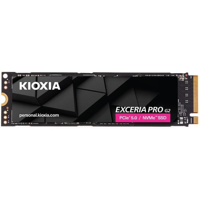 KIOXIA - EXCERIA PRO G2 - Internal Hard Drive - 1 TB - NVMe 2.0d SSD