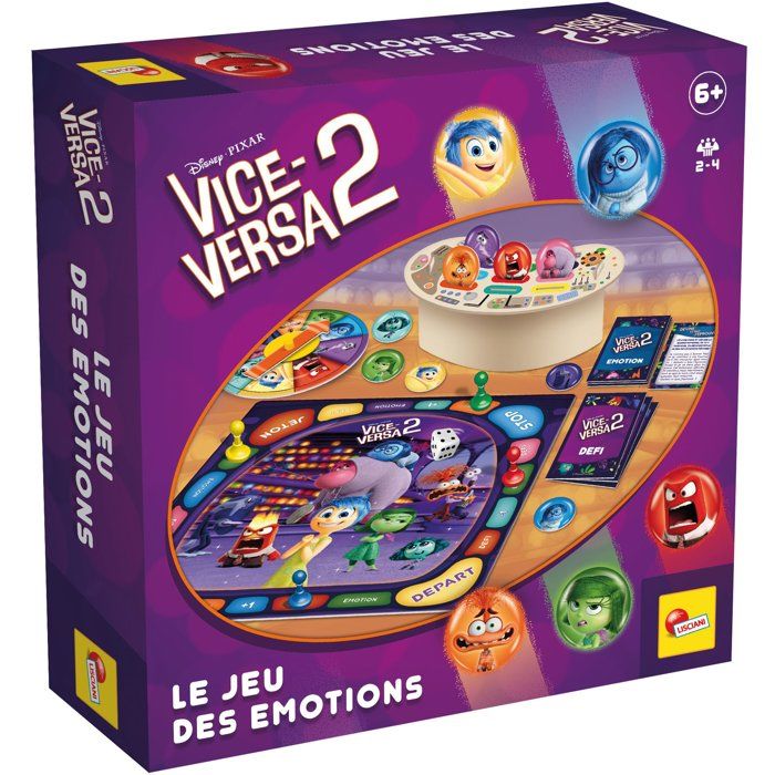 Vice-Versa 2: The Game of Emotions - Board Game - LISCIANI - Emotions - Interactive Challenges