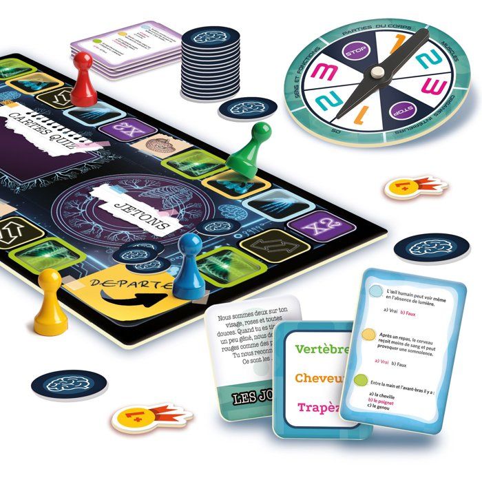 I'm Genius Dr. Quiz: The Human Body Game - Educational Science Game - LISCIANI - Anatomy - Fun Learning