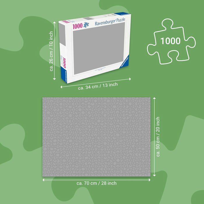 1,000-Piece Puzzle - RAVENSBURGER - 12000302 - The Artist's Studio (Disney/Pixar) - 70 x 50 cm - Ages 14 and up
