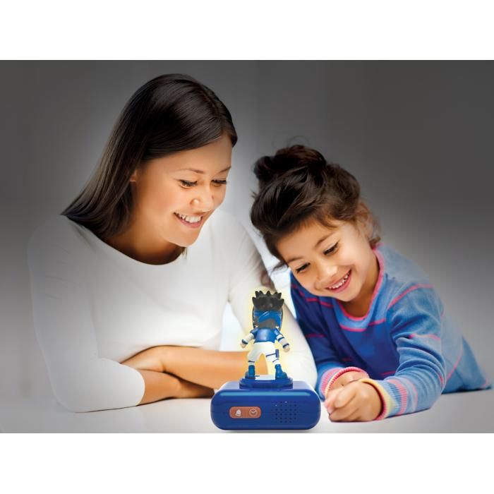 Night Light Alarm Clock - LEXIBOOK - Sasuke - Multicolor - Educational Watch - Educational Alarm Clock