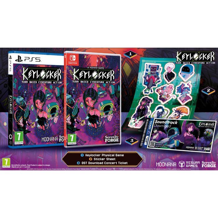 Keylocker | Turn Based Cyberpunk Action - Jeu PS5