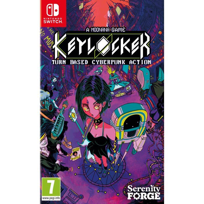 Keylocker | Turn Based Cyberpunk Action - Jeu Nintendo Switch