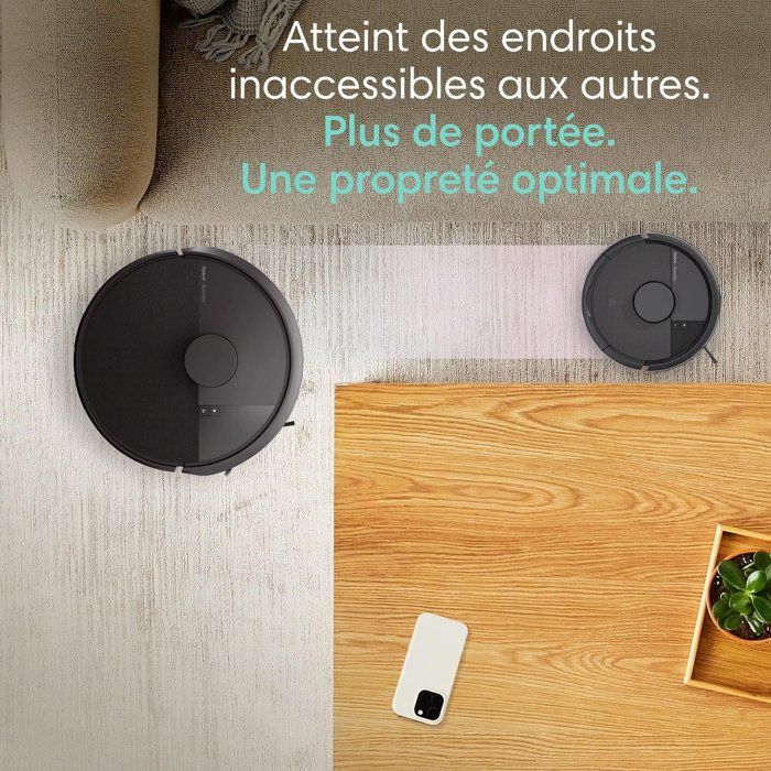 iRobot Roomba Mini Black - Robot Vacuum and Mop + AutoEmpty Docking Station - 7,000 Pa - 2.5 L Dust Bag (Docking Station)