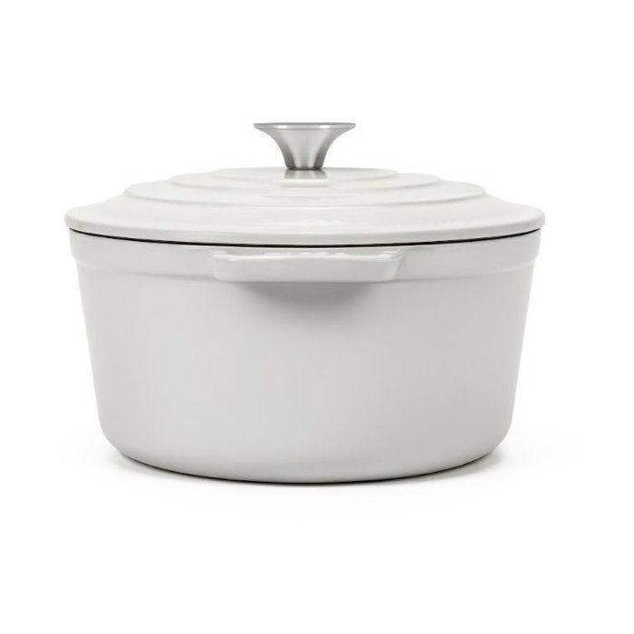 Enameled Cast Iron Casserole - LA FONDERIE 1890 - IENA25 - Suitable for all stovetops, including induction - Enameled finish - Even cooking