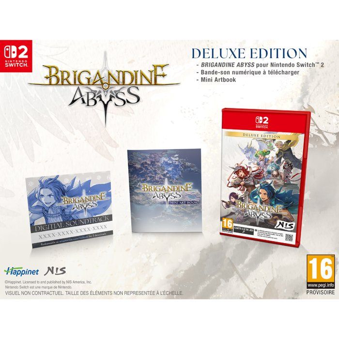 Brigandine Abyss - Édition Deluxe  Jeu Nintendo Switch 2