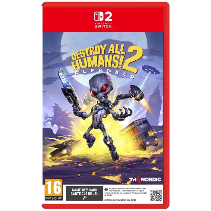 Destroy All Humans! 2 Reprobed  Jeu Nintendo Switch 2