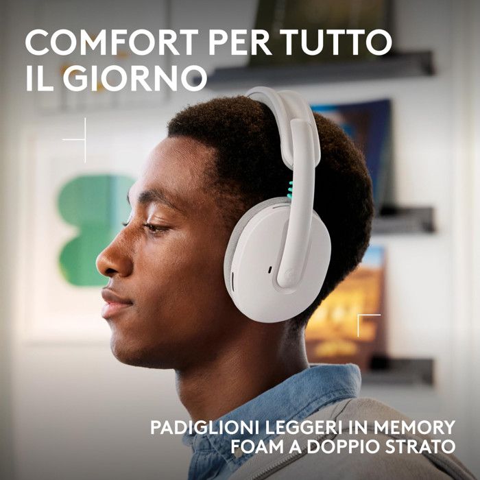 Gaming Headset - Wireless - Logitech G - G325 - White