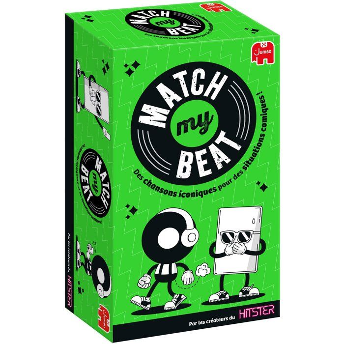 Match My Beat - Party Game - JUMBO - Music and Hilarious Situations